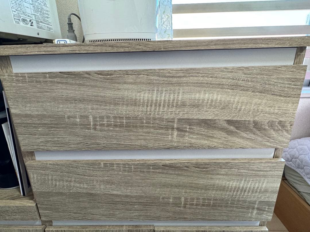 【送料込】LOWYA キッチンカウンター（オーク）