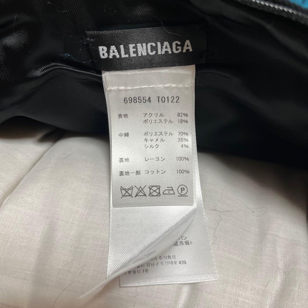 BALENCIAGA チェック柄クッション