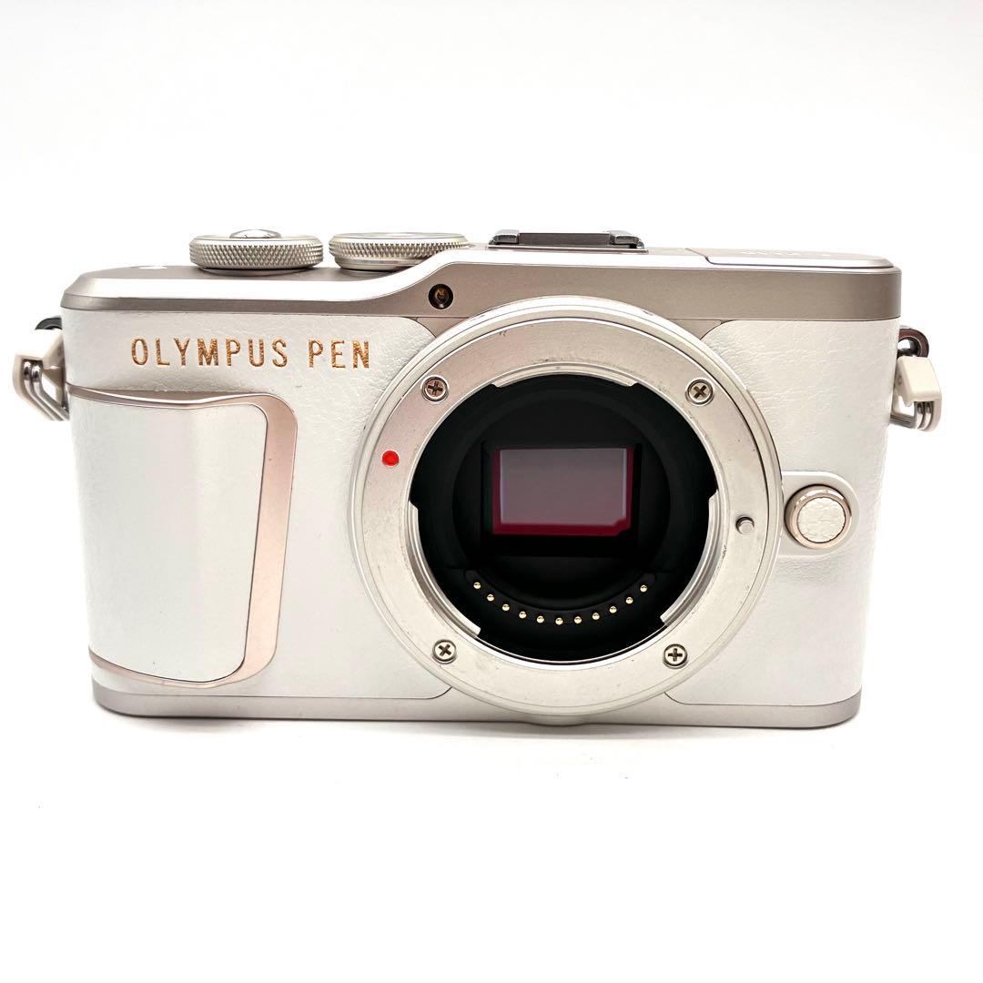 OLYMPUS E-PL10 ホワイト　望遠ダブルレンズキット