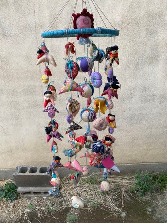 吊るし雛　お雛様　ひな祭り　骨董　工芸品　手作り　ハンドメイド　ビンテージ