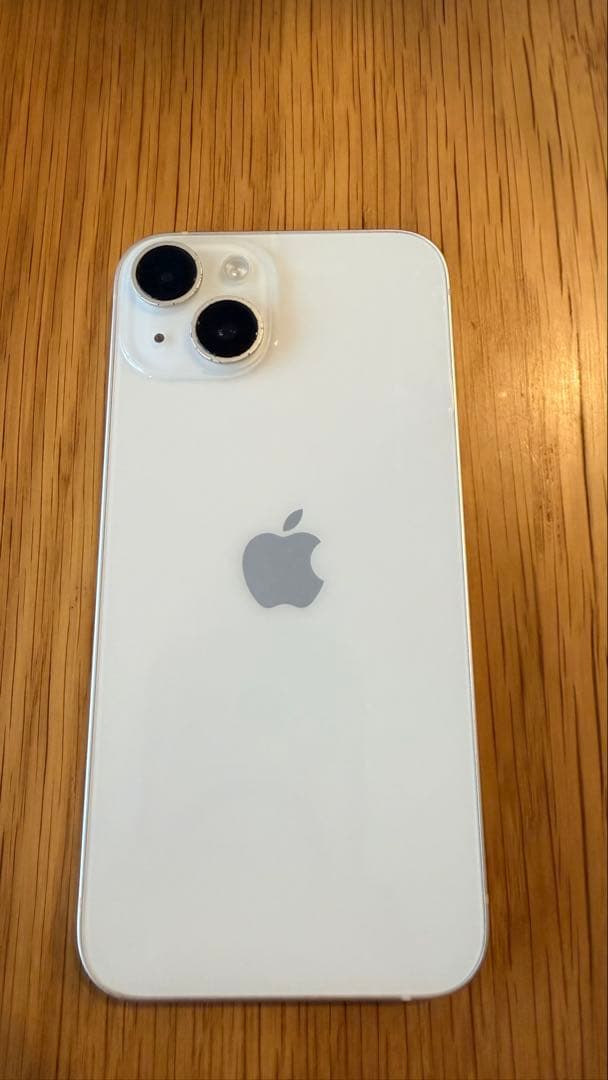 iPhone14 256GB 本体 ホワイト スマホカバー・ガラスフィルム付き