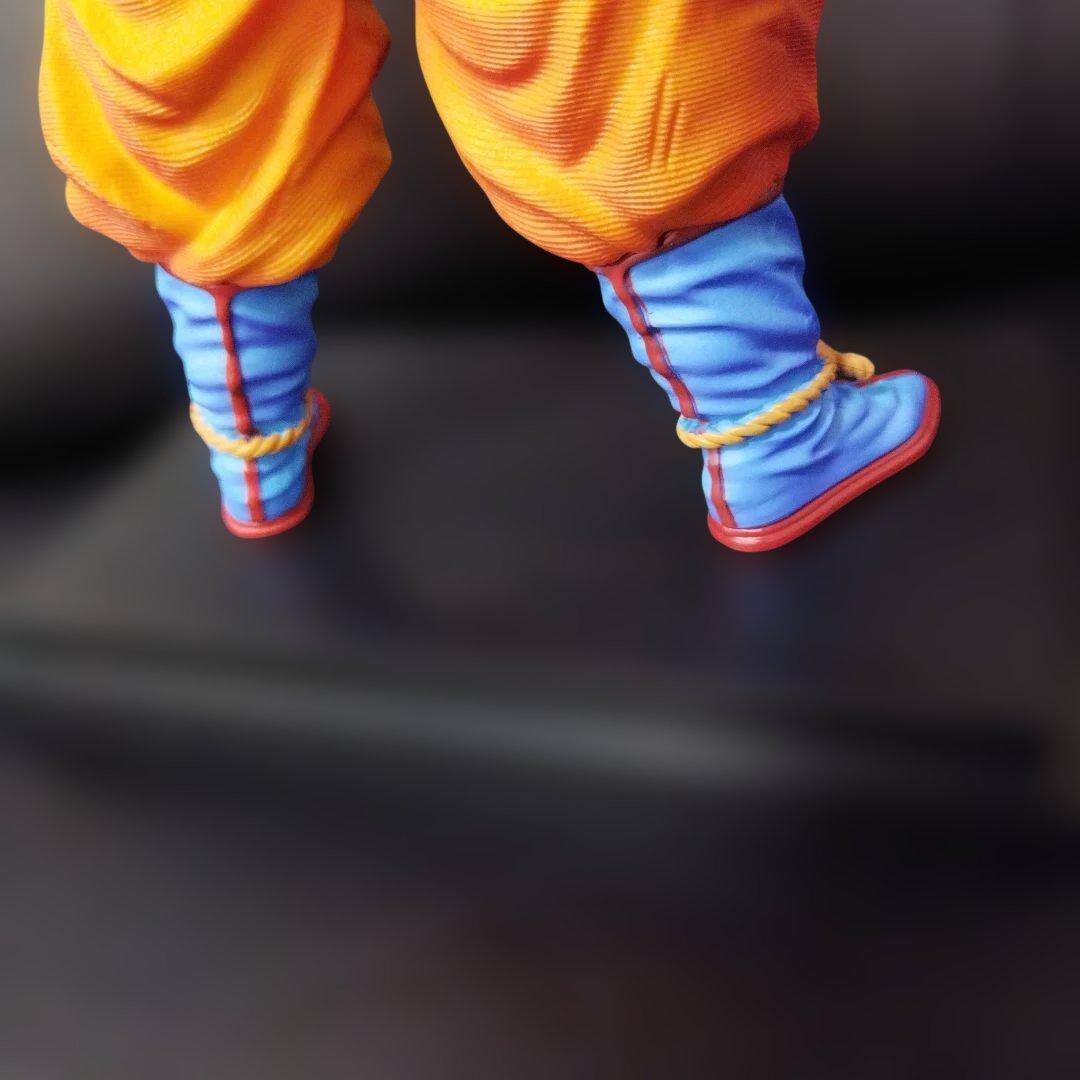 【0303D】超スーパーサイヤ人３　ゴッド スーパーサイヤ人 孫悟空 フィギュア