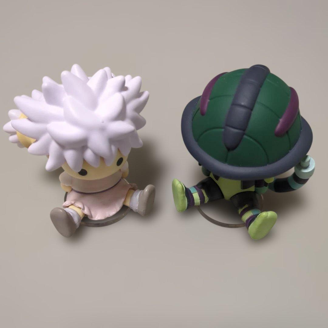 HUNTER×HUNTER　Petadoll　メルエム　コムギ（ヒソカはおまけ）