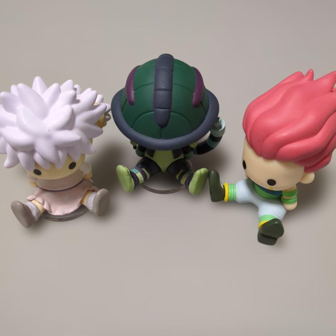 HUNTER×HUNTER　Petadoll　メルエム　コムギ（ヒソカはおまけ）