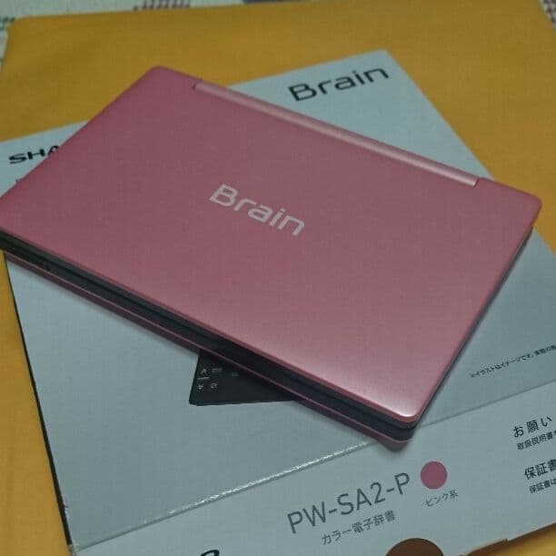 シャープ電子辞書Brain  PW-SA2-P