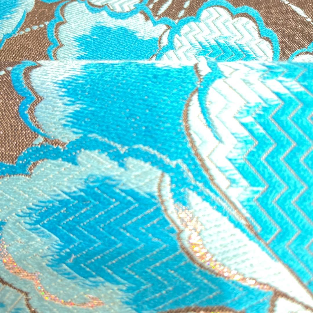 成人式振袖用袋帯　振袖の柄が華やかでもおとなしめでも個性際立つおススメの一品