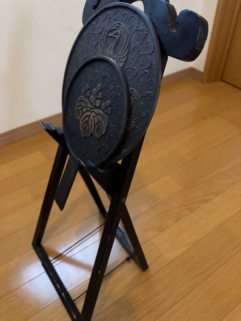 江戸時代から一般的に使用されていた「和鏡」の置物