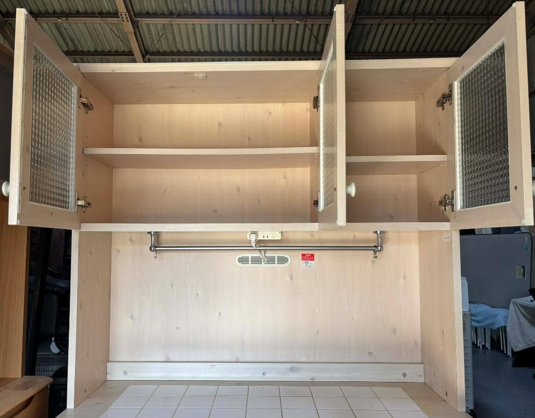 ★マシュ♡まりも★ 国産 ユーアイ製 キッチンボード食器棚Used