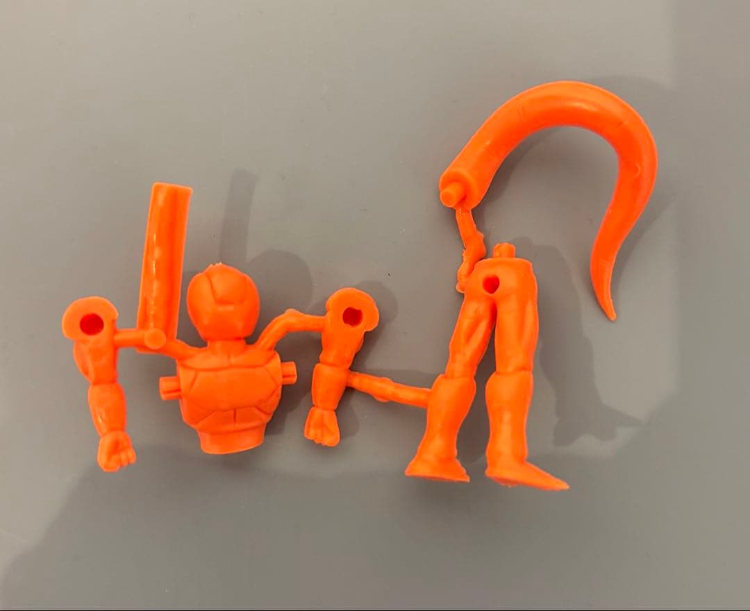 【希少・未カット】　ドラゴンボール　クウラ　塩ビフィギュア　ドラ消し　消しゴム