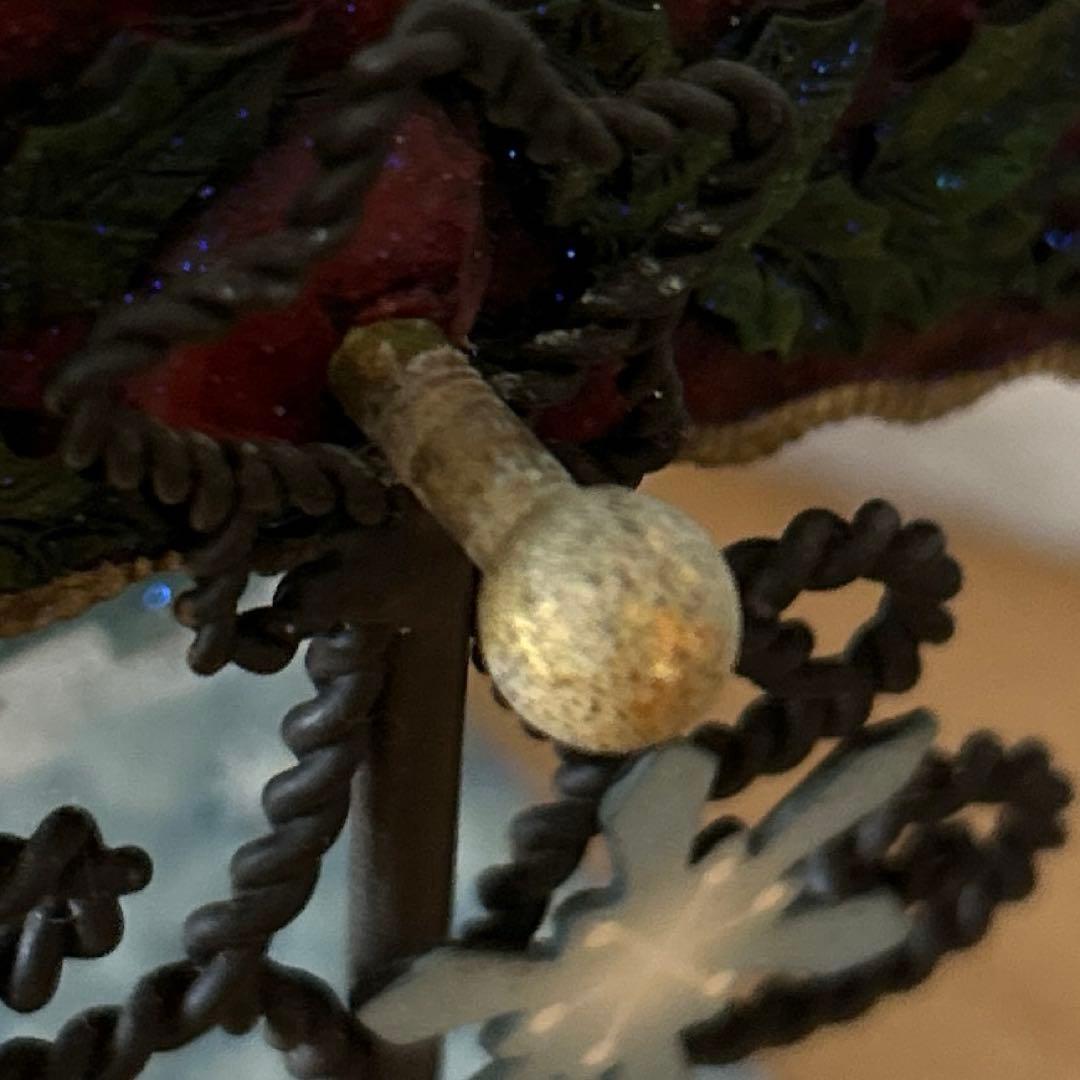 【スノードーム】ヴィンテージ サンタ＆スノーマン クリスマス インテリア 置物