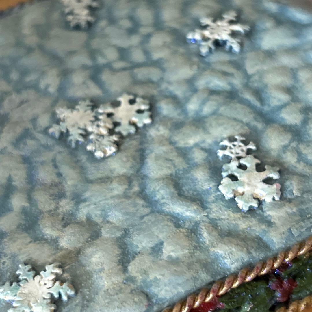 【スノードーム】ヴィンテージ サンタ＆スノーマン クリスマス インテリア 置物