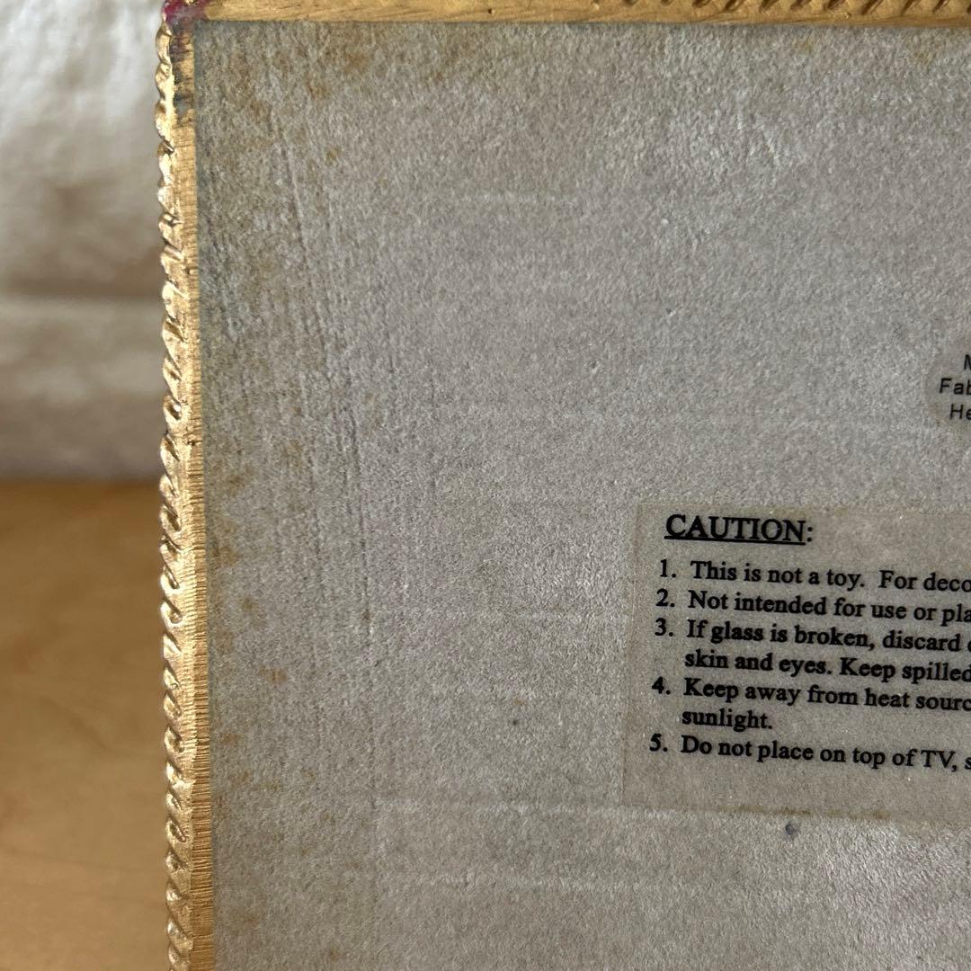 【スノードーム】ヴィンテージ サンタ＆スノーマン クリスマス インテリア 置物