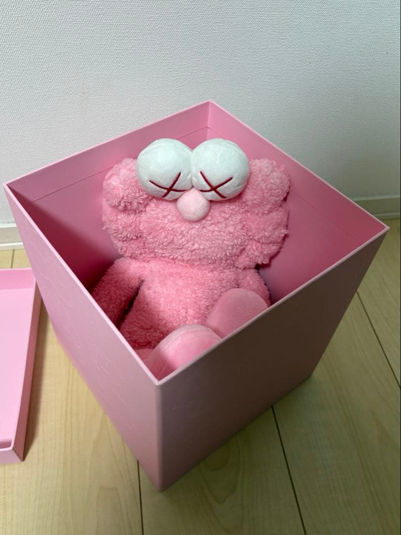 ぬいぐるみ・マスコット kaws BFF pink plush
