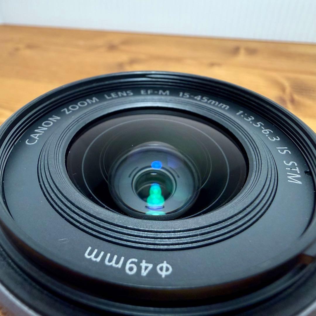 Canon EOS M100 EF-M15-45 レンズキット バッテリー×2個