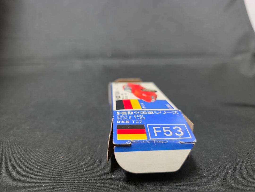 トミカ青箱F53 ポルシェ928(日本製)輸出モデルレア希少