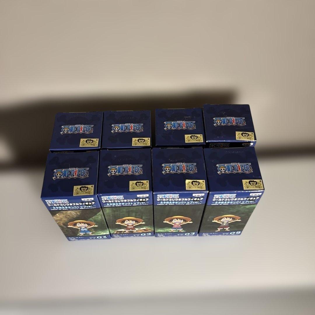 ワンピース WCF コレクタブル　文字絵文字タンクトップ　バージョン　全8種類