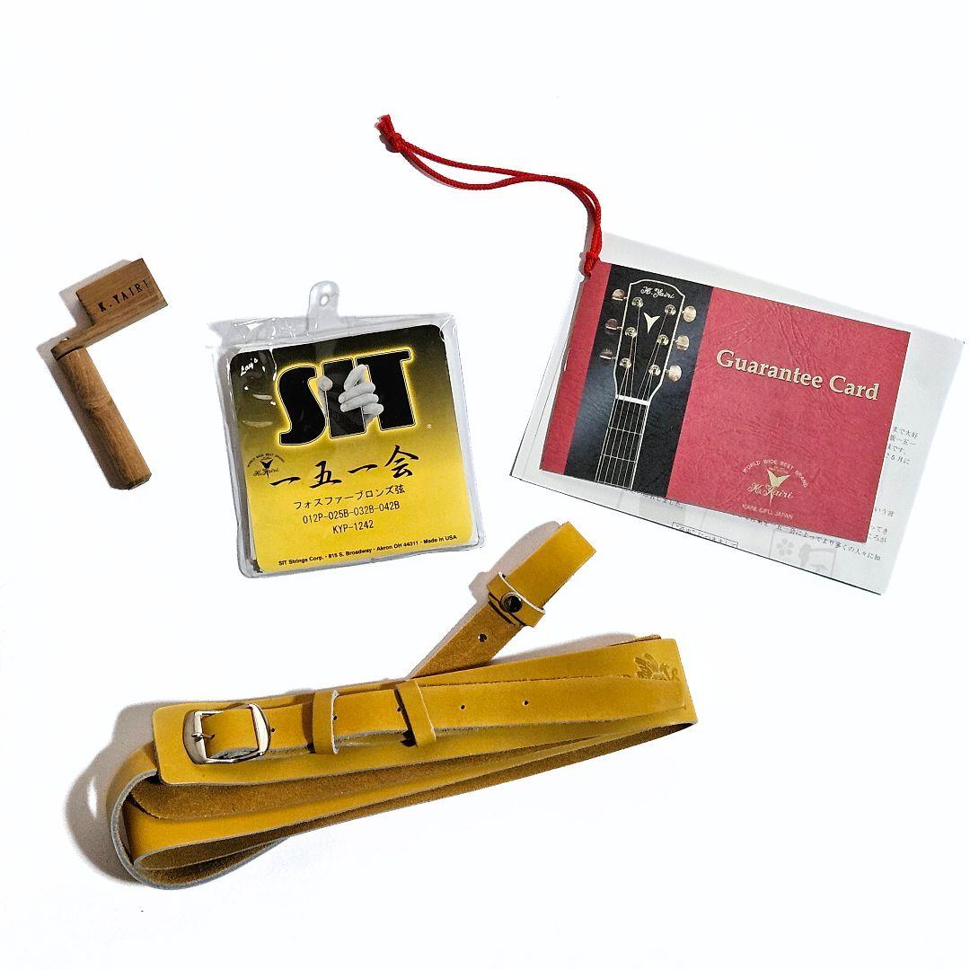 【美品】一五一会　音来（ニライ）ヤイリギター、付属品多数セット