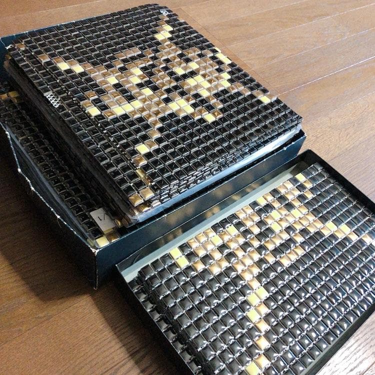 【希少】特注ジュエリーモザイクセット（約１３，８００粒分）