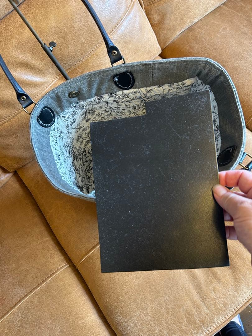 ハンドメイド　パッチワーク　キルトバッグ