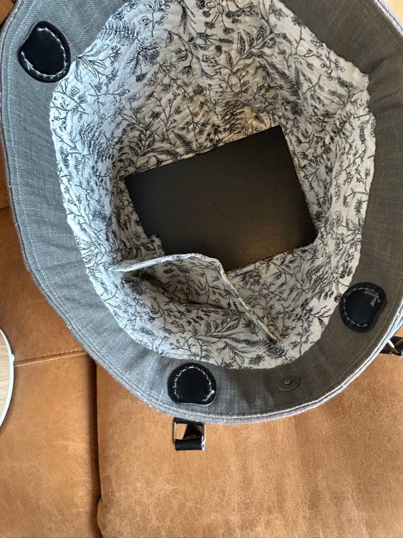 ハンドメイド　パッチワーク　キルトバッグ