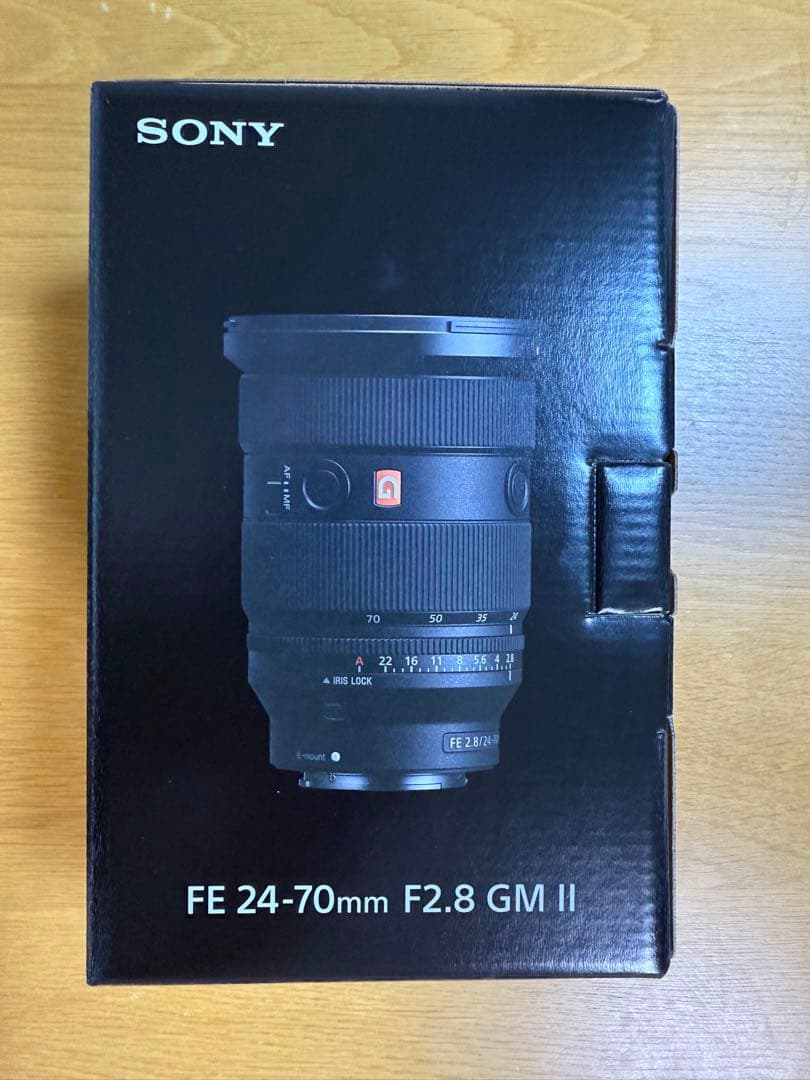 〈最終値下げ〉【未使用】SONY 24-70mm F2.8 GMⅡ 保証書あり