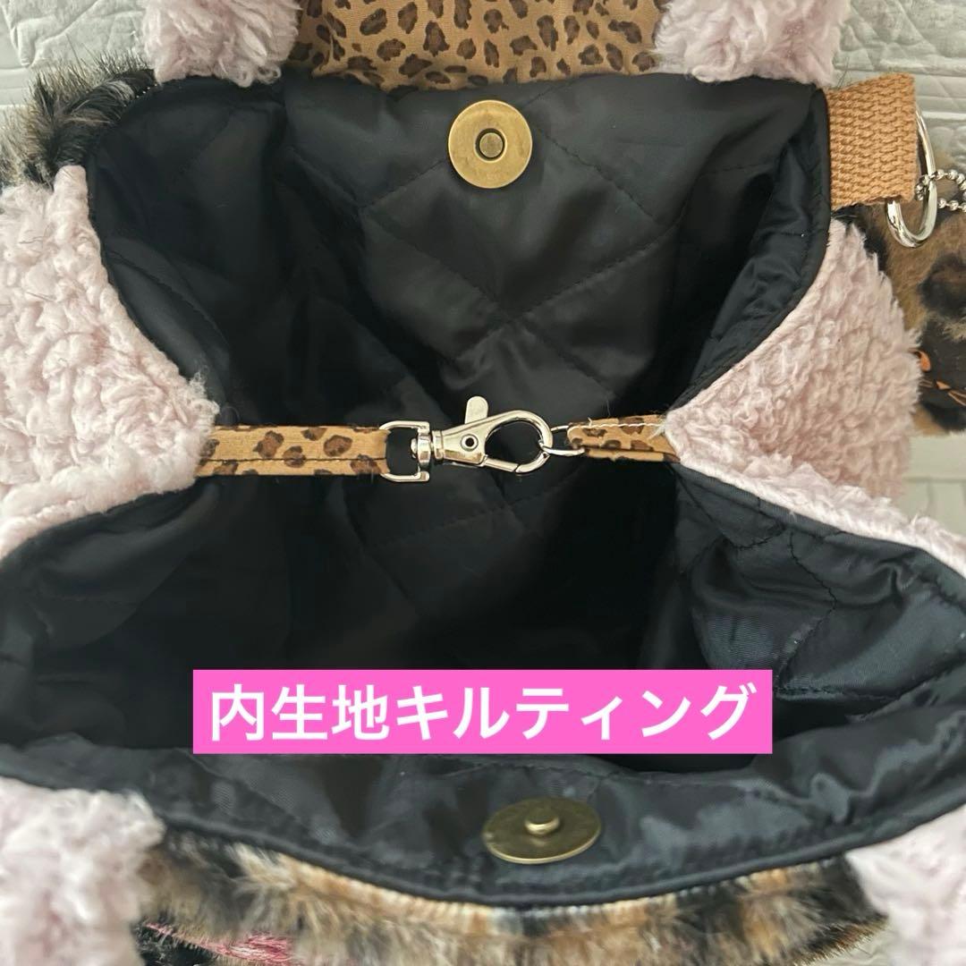 ゆ*ら様 ビッグ黒猫ちゃん　コヤンイサムチョン　ファー＆シープボア　ラウンドトー