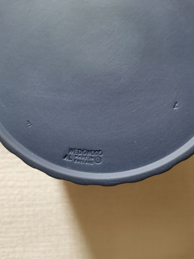 ウェッジウッド　小物入れ　希少ブルー ★美品★