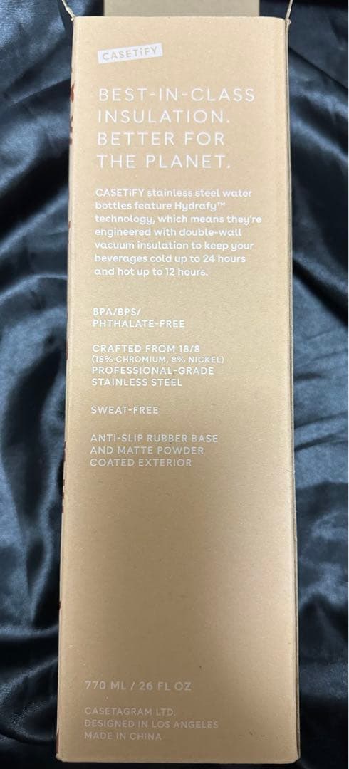 BLACK EYE PATCH ケースティファイ水筒　ウォーターボトル