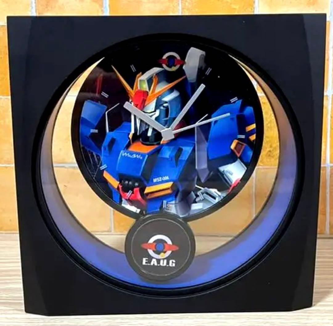テ2 ガンダム 振り子時計　置き時計