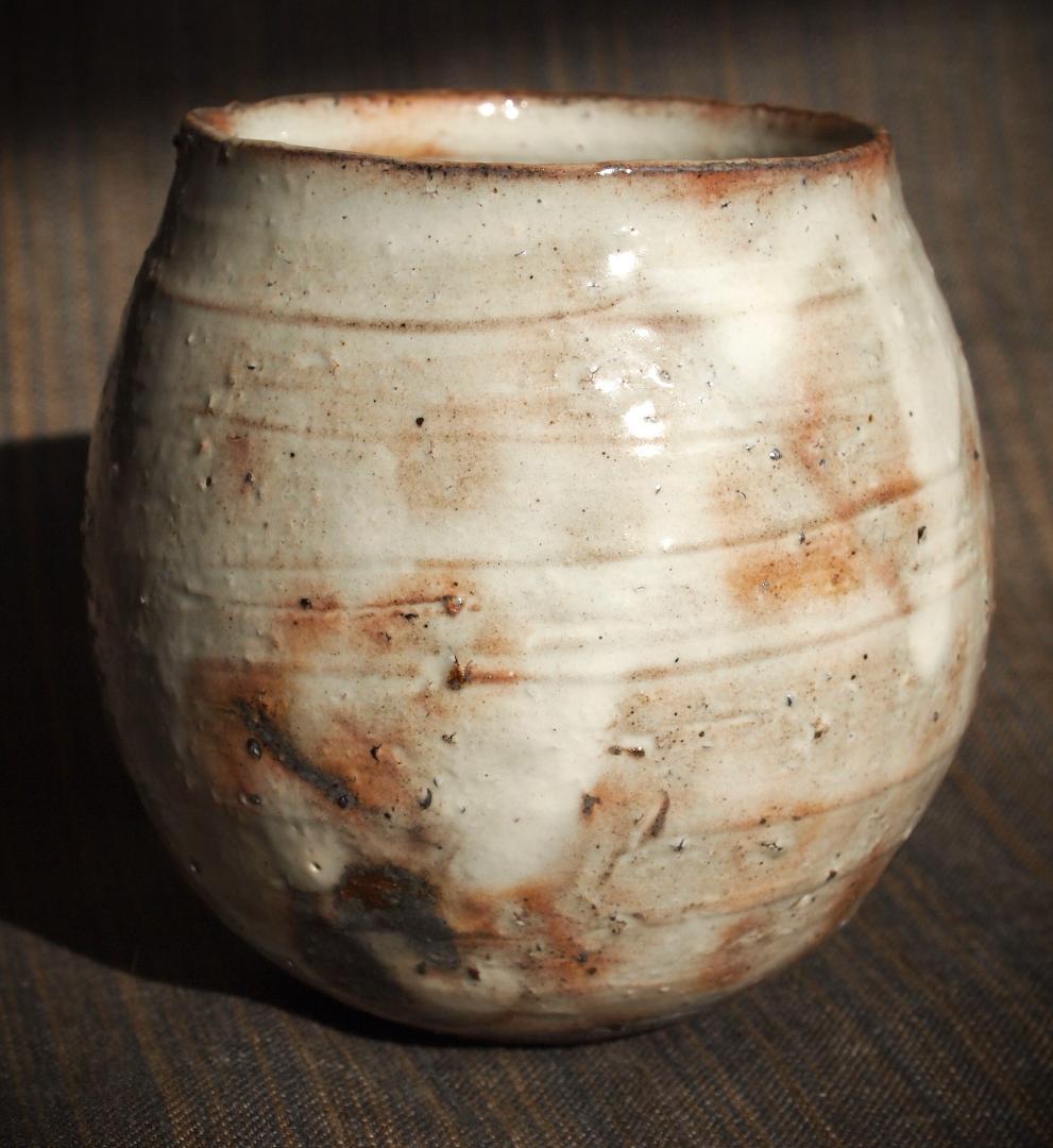 人気作家★辻村塊【師＆父：辻村史朗】★粉引丸カップA