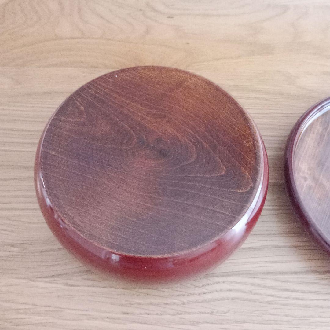 漆蓋付き菓子器　直径16センチ