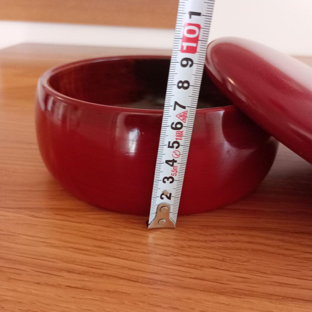 漆蓋付き菓子器　直径16センチ