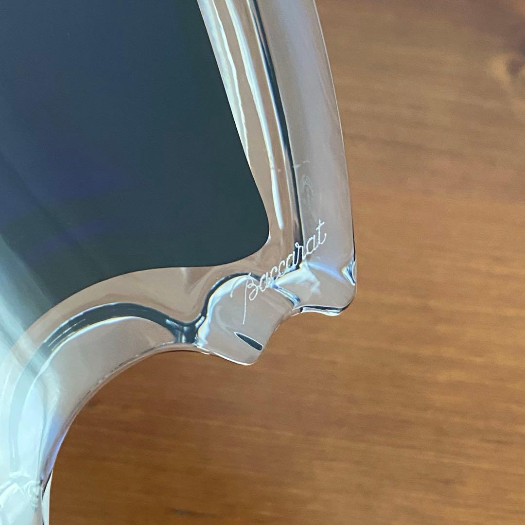 Baccarat バカラ オセアニア ブルー 花瓶 フラワーベース