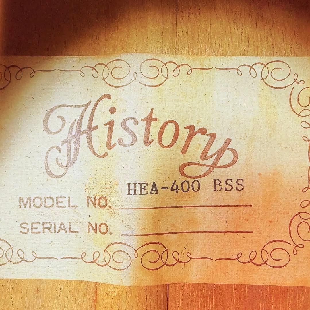 HISTORY　HAE-400 BSS　90’s ジャパンヴィンテージ　エレアコ