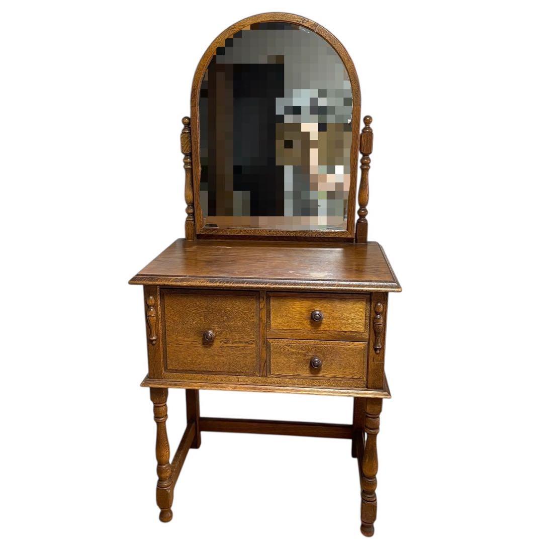 三越Brugge ブルージュ オーク材ドレッサー　英国クラシカル クラシック家具