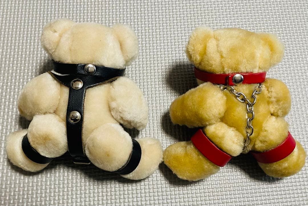 ボンテージベア くま ぬいぐるみ　2体セット