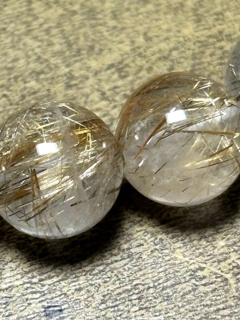 【新入荷】天然石　シルバールチルクォー　ブレスレット7.3〜7.8㎜（新品）