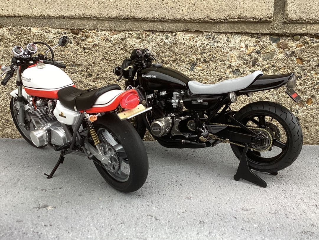 バイクプラモデル　族車　アオシマ1/12 Z1(ジャンク品)