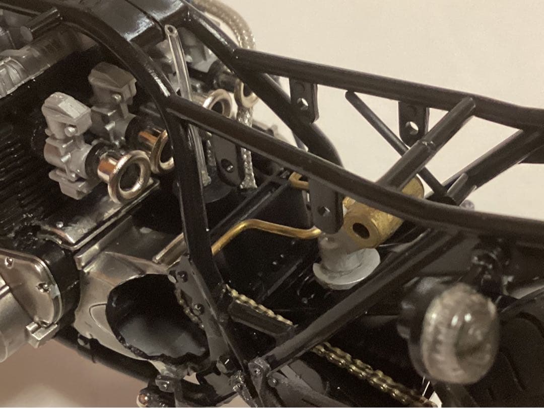 バイクプラモデル　族車　アオシマ1/12 Z1(ジャンク品)