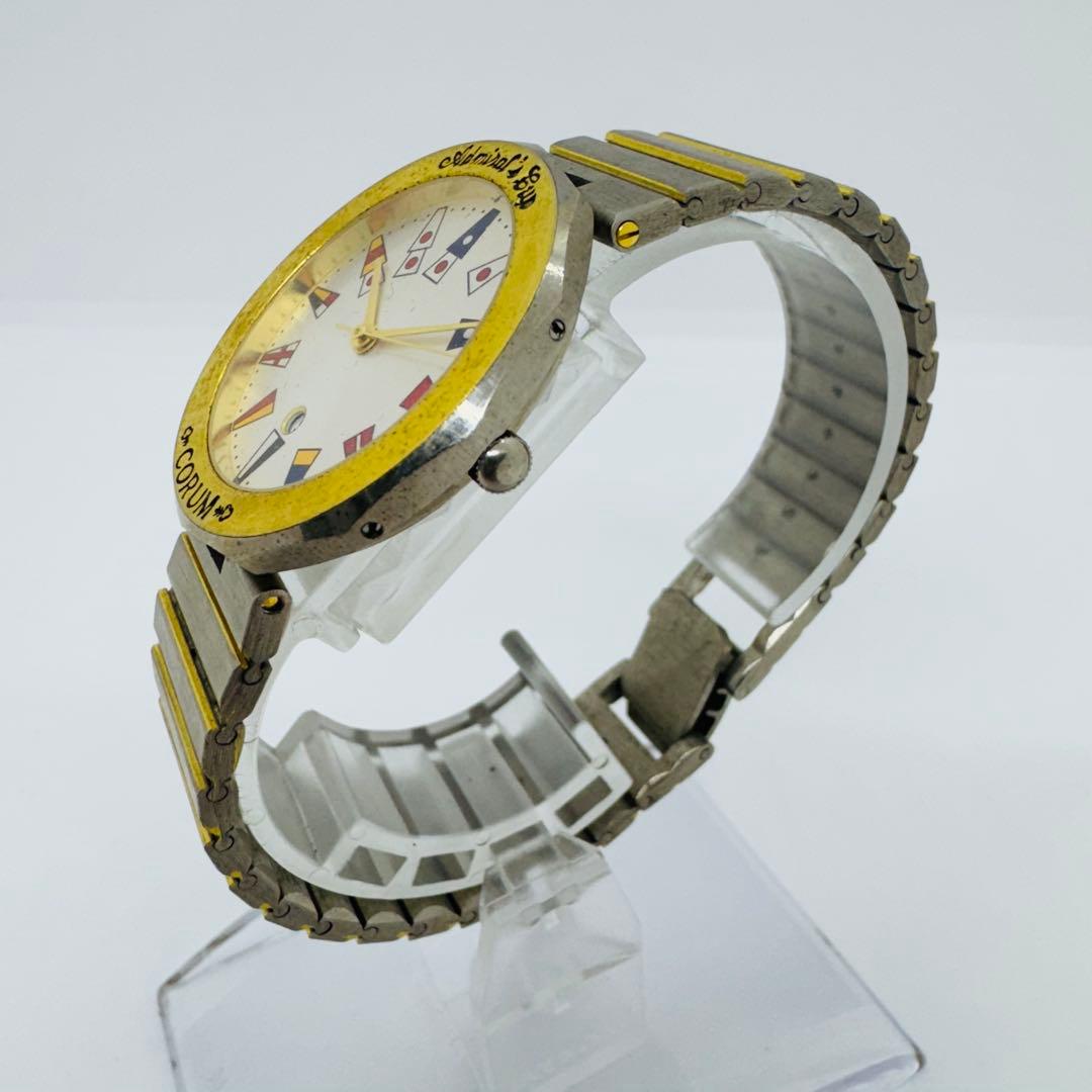 ✨CORUM✨コルム✨アドミラルズカップ✨クォーツ✨デイト✨コンビ✨腕時計✨