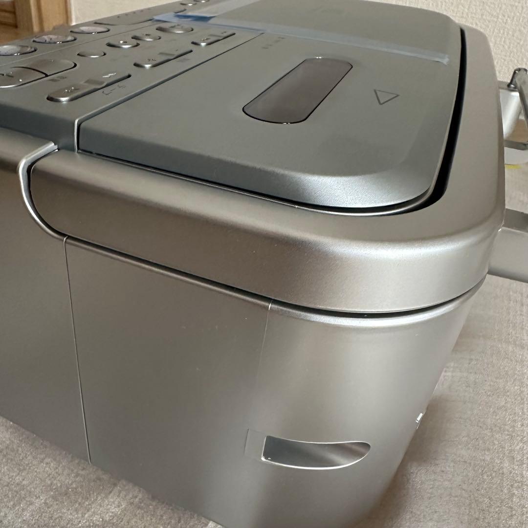 未使用 SONYソニー CDラジカセ CFD-E501 シルバー