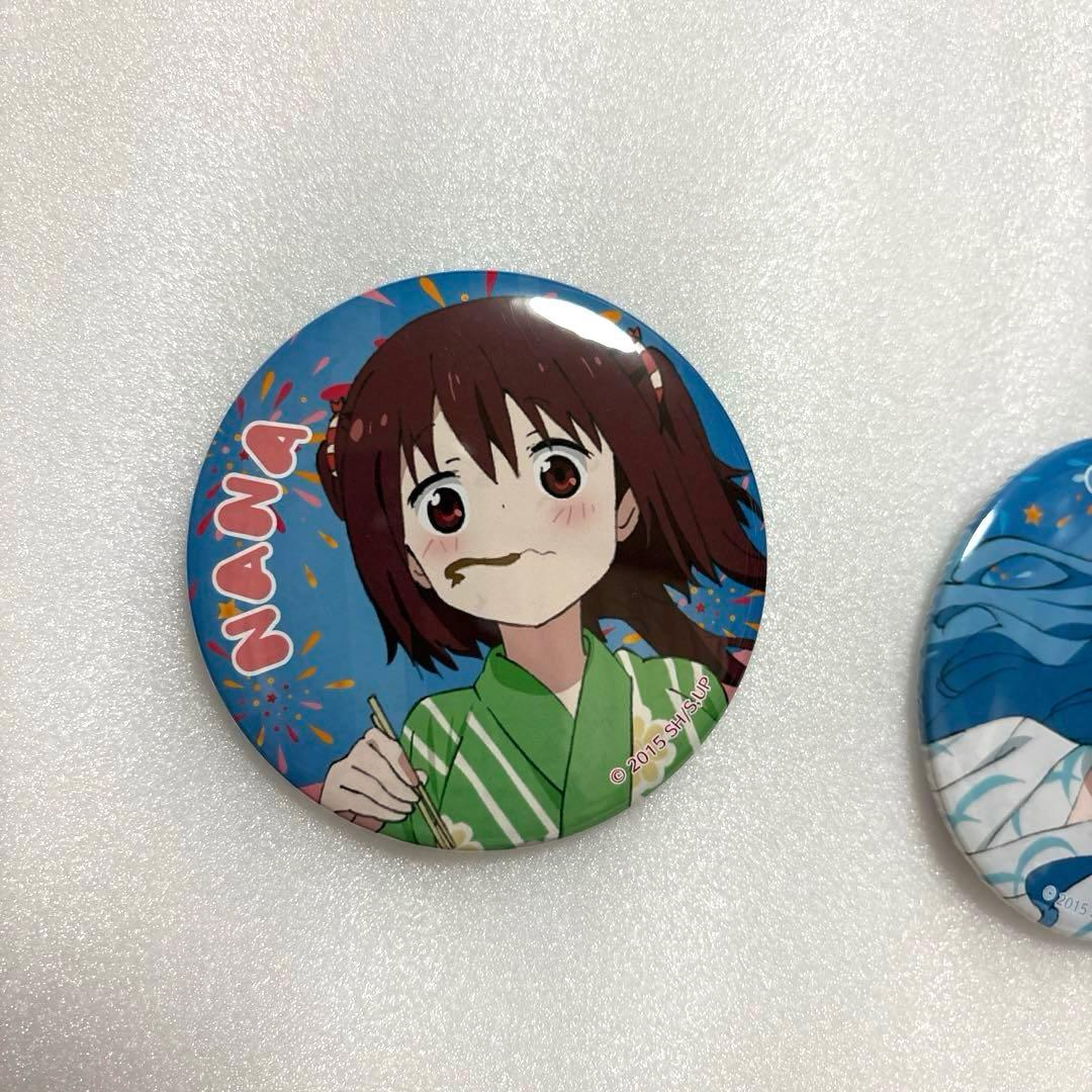 レア！　干物妹！うまるちゃん　缶バッジセット　海老名　橘　夏祭り　浴衣　75㎜