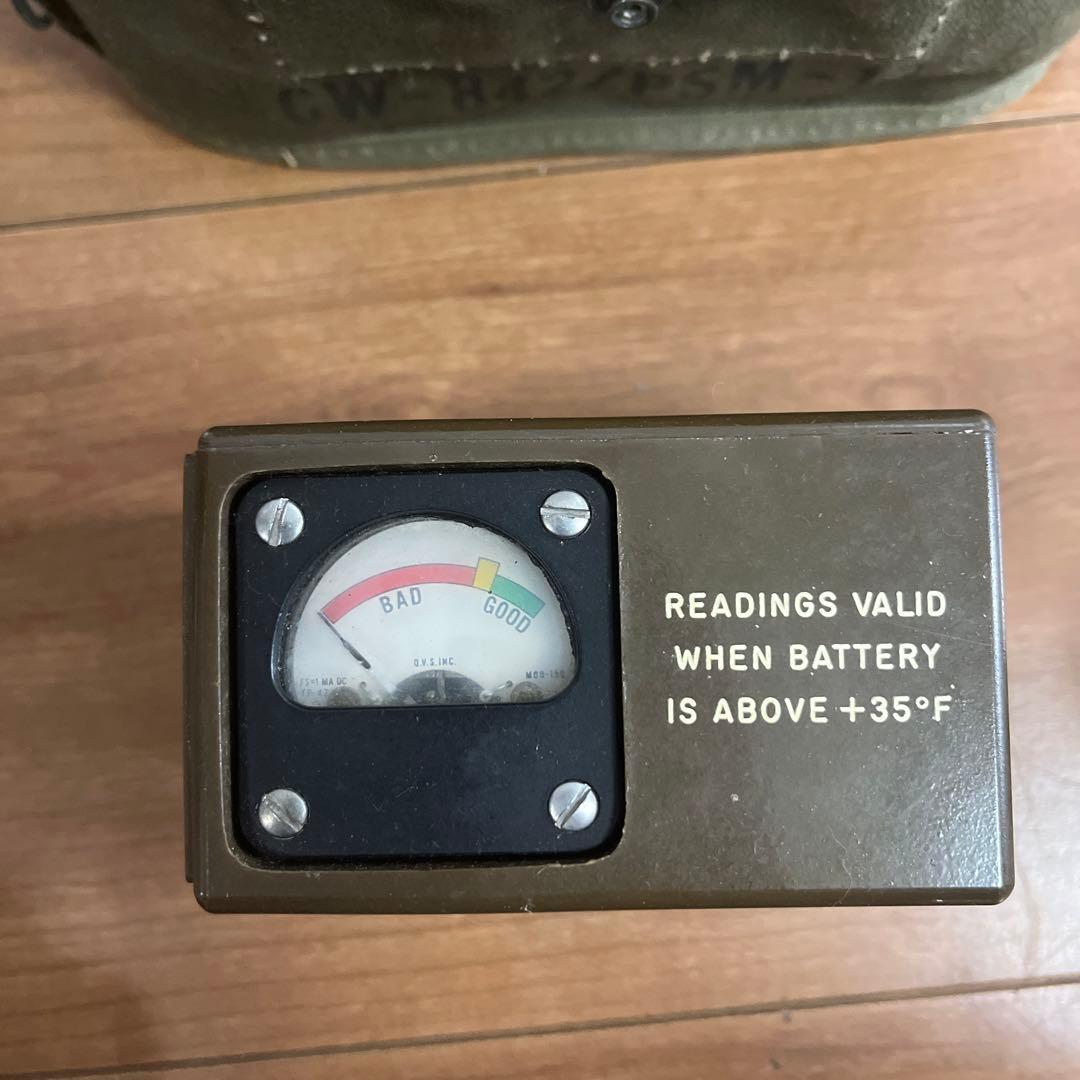 米軍　実物　TEST SET BATTERY TS−1301 /PSM−13