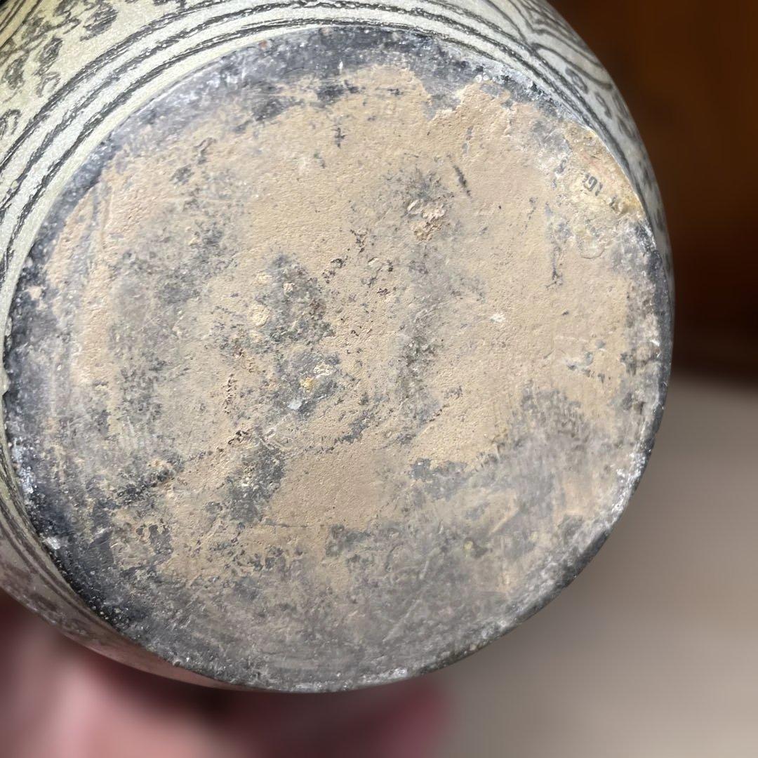 スンコロク　乳瓶　箱なし　全体的に補修あり