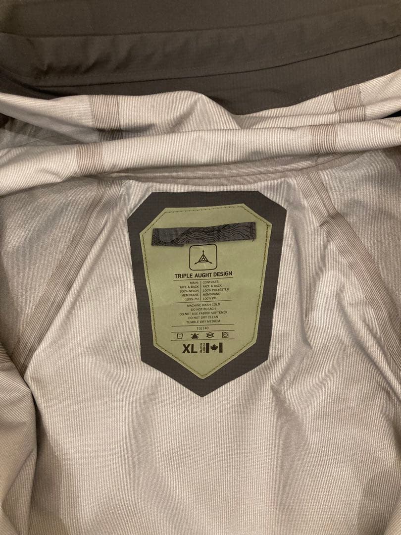 個人装備 Triple Aught Design Raptor Hoodie TAD