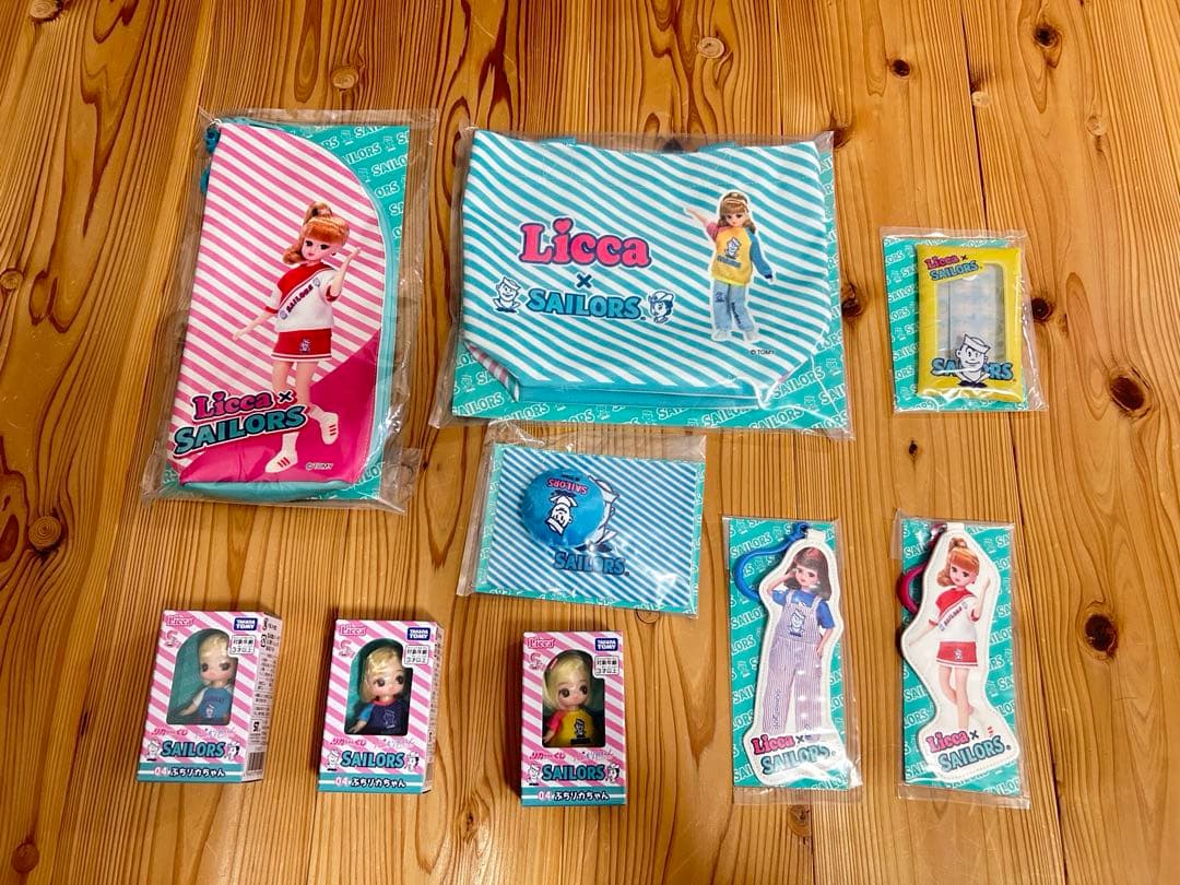 リカちゃん×SAILORS ぷちリカちゃん 9点セット トート ポーチ他