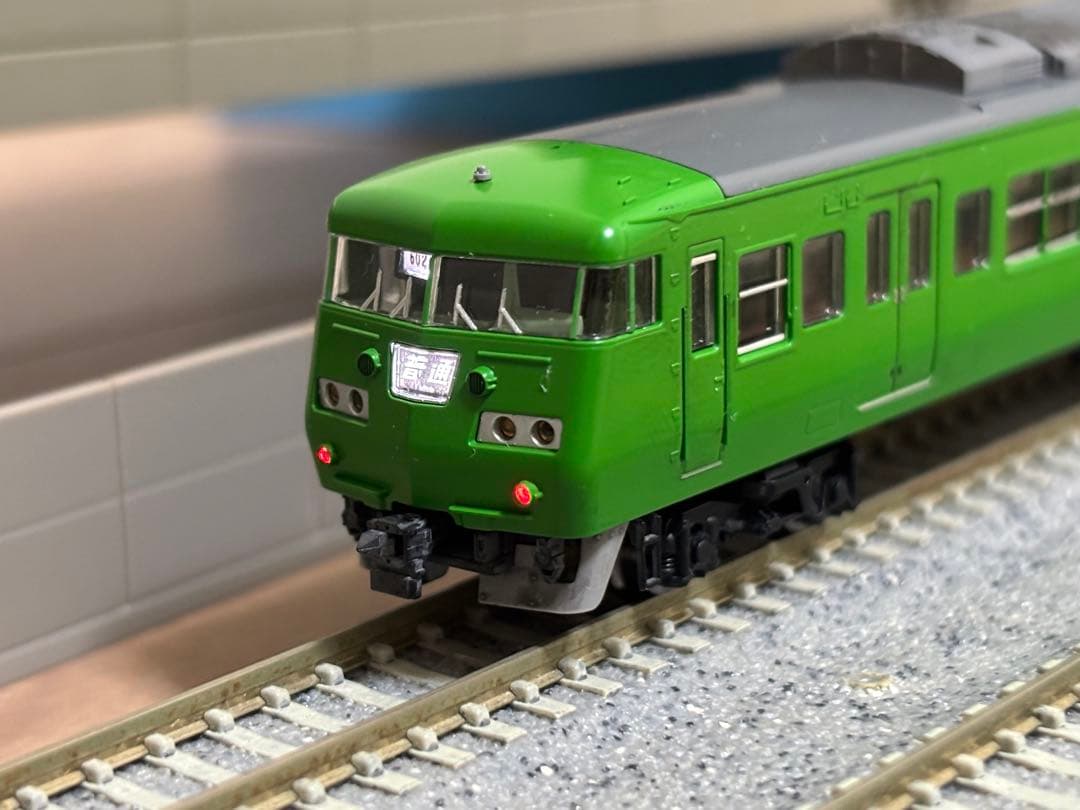 TOMIX 117系 300番台 緑色