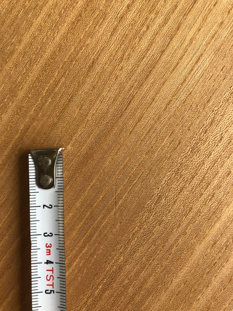 ※   送料込み　120   可愛い木の葉型　国産折脚テーブル　1　※