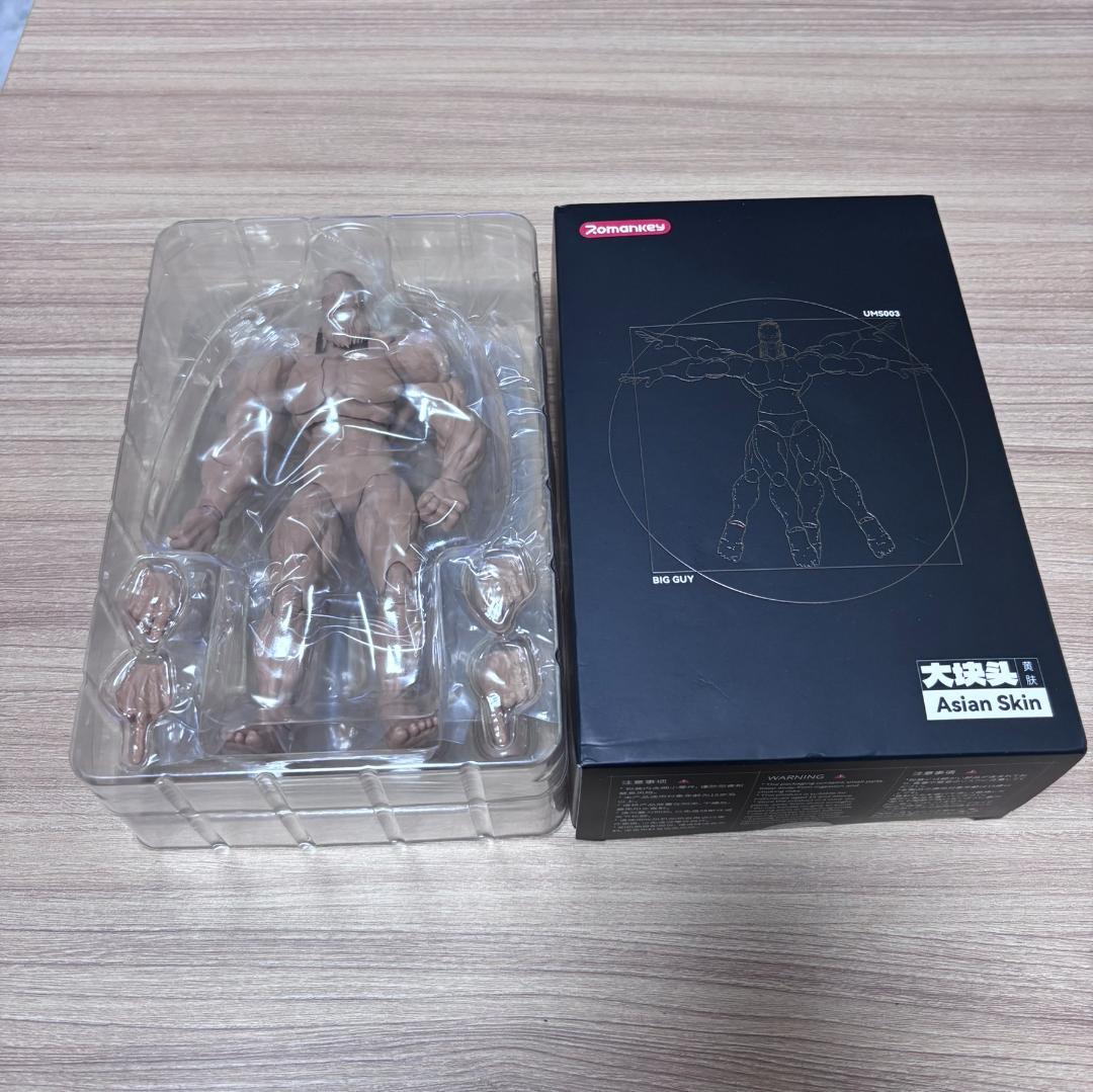 UMS003 1/12スケール 可動フィギュア男性素体 ノーマル
