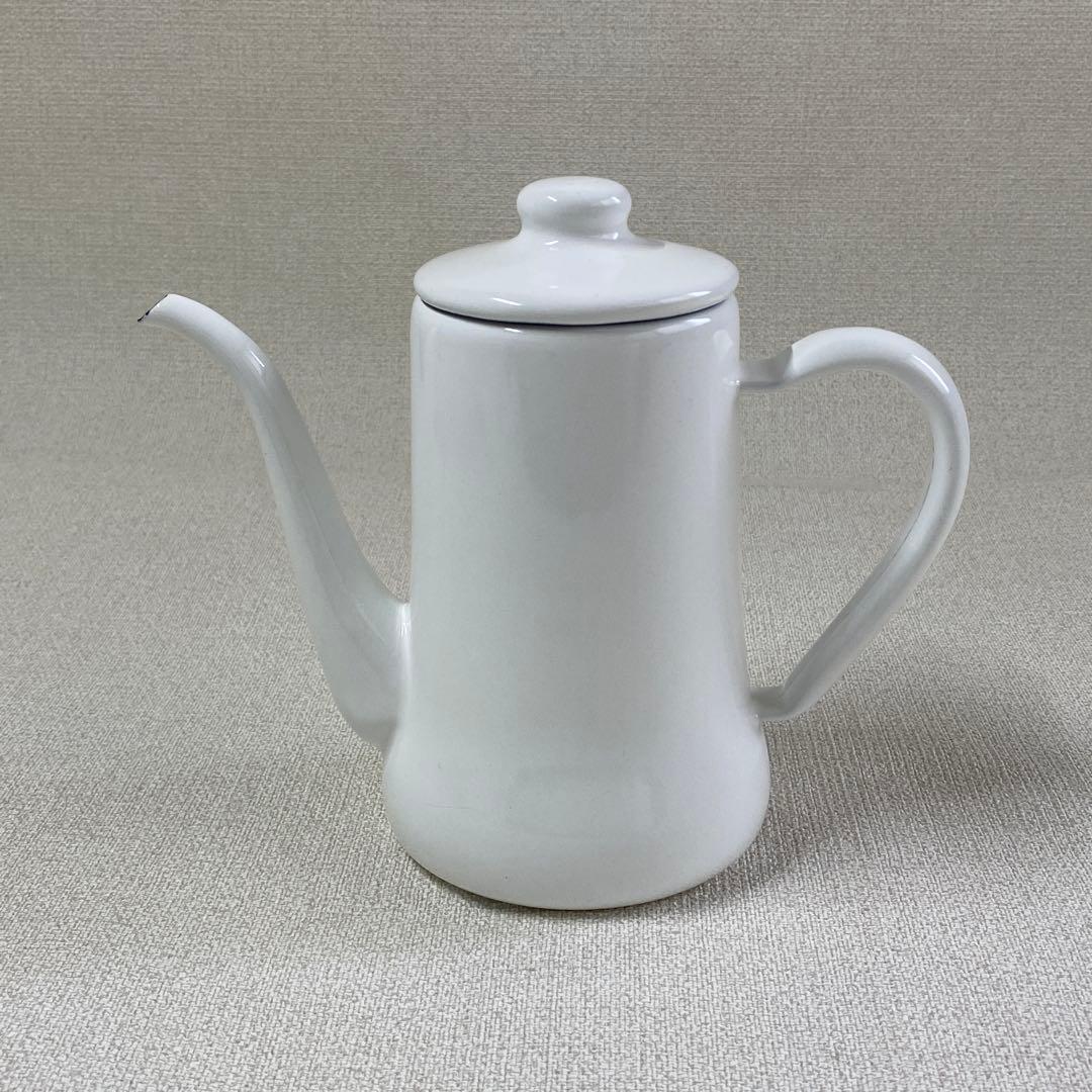 月兎印 ホーロー スリムポット 0.7L 白 日本製 箱付